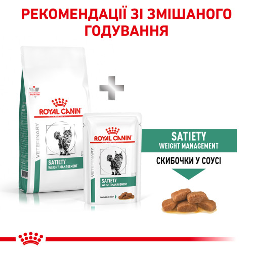 Сухий корм для дорослих котів ROYAL CANIN SATIETY WEIGHT MANAGEMENT CAT 400 г