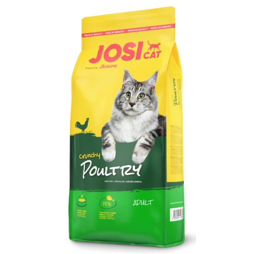 Сухий корм JosiCat Crunchy Poultry (Птиця) для котів та кішок 10 кг