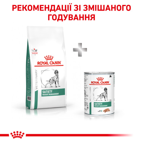 Сухий корм для дорослих собак ROYAL CANIN SATIETY WEIGHT MANAGEMENT DOG (домашня птиця), 1.5 кг