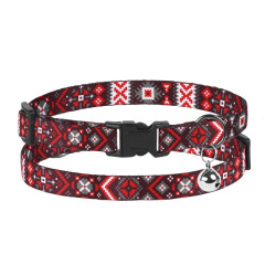 Нашийник для кота ТМ HIDOG Вишиванка