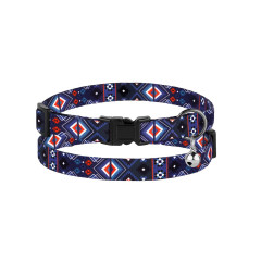 Нашийник для кота ТМ HIDOG Aztec purple