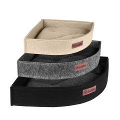 Бортик кутовий ТМ HIDOG для собак або кота сірий