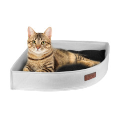 Бортик кутовий ТМ HIDOG для собак або кота білий