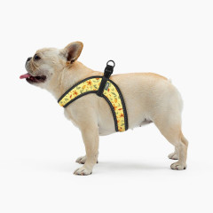 Шлея ТМ HIDOG COMFORT Flowers yellow