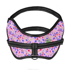 Шлея ТМ HIDOG Метелик Flowers pink