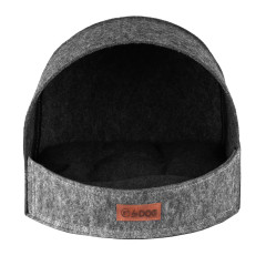 Будиночок ЛЮЛЬКА ТМ HiDOG для собаки або кота, сірий