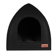 Будиночок ПАЛАТКА ТМ HiDOG для собаки або кота, чорний