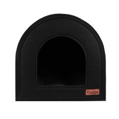 Будиночок ХАТКА ТМ HiDOG для собаки або кота, чорний
