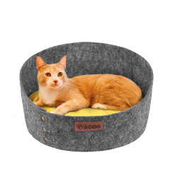 Лежанка Релакс для собаки або кота, сіра