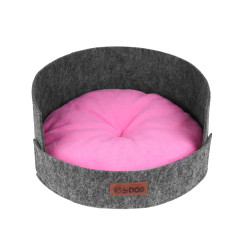 Лежанка Уют для собаки або кота, сіра