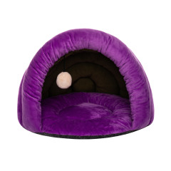 Будиночок Перлина ТМ HiDOG для кота (45*32см), фіолетовий