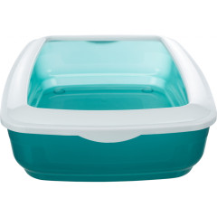 Туалет для котів Trixie з бортиком «Mio» 32 x 12 x 43 см (пластик, кольори в асортименті)