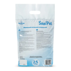 Гігієнічний наповнювач Природа Sani Pet «Універсальний» 2,5 кг (деревинний)