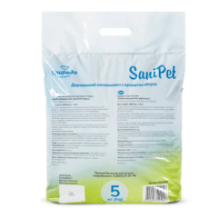 Гігієнічний наповнювач Природа Sani Pet «Яблуко» 5 кг (деревинний)