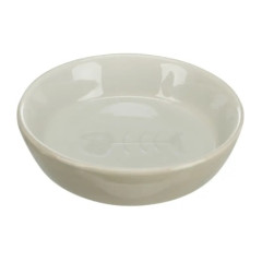 Миска керамічна Trixie плоска 200 мл / 13 см (кольори в асортименті)