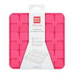 Килимок для пошуку корму WAUDOG Silicone, 205х205х17 мм, рожевий