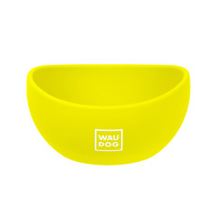 Миска WAUDOG Silicone, 250 мл ( жовтий, рожевий, блакитний, сірий)