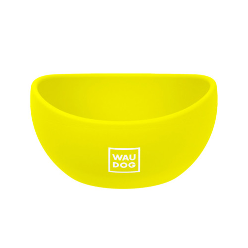 Миска WAUDOG Silicone, 250 мл ( жовтий, рожевий, блакитний, сірий)