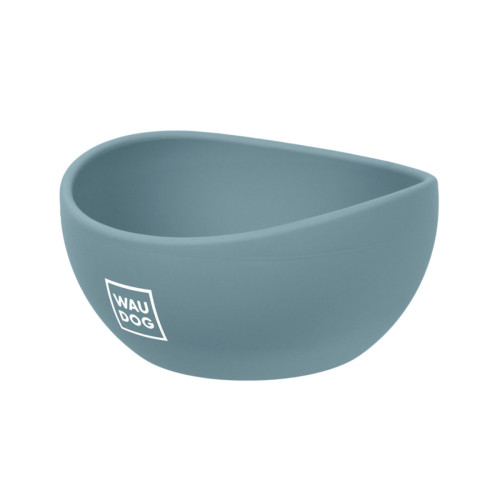 Миска WAUDOG Silicone, 250 мл ( жовтий, рожевий, блакитний, сірий)