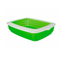 Туалет для котів Trixie з бортиком «Brisko» 38 x 11 x 50 см (пластик, кольори в асортименті)