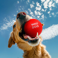Іграшка для собак WAUDOG М'яч Fun Red Ball 70 мм
