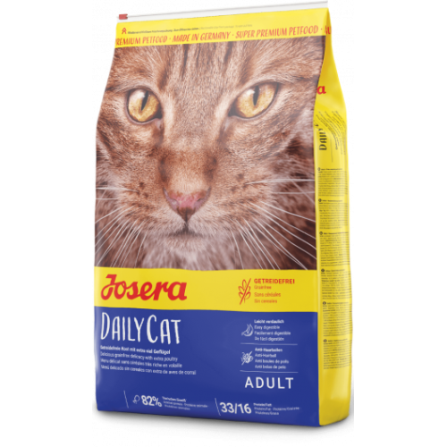 Беззерновий сухий корм JOSERA DailyCat для дорослих котів та кішок 400 г