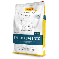 Дієтичний корм JOSERA HELP Hypoallergenic Dog при харчовій непереносимості та алергії у собак, 10 кг