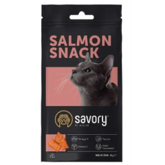 Ласощі для котів Savory Snack Salmon 60 г (подушечки з лососем)