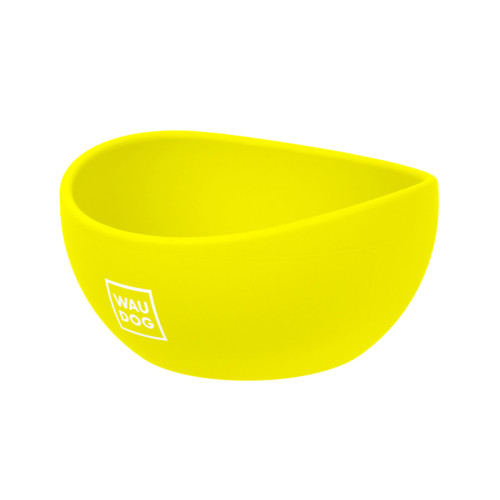 Миска WAUDOG Silicone, 250 мл ( жовтий, рожевий, блакитний, сірий)