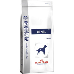 Сухий корм для дорослих собак при захворюваннях нирок ROYAL CANIN RENAL (домашня птиця), 2 кг