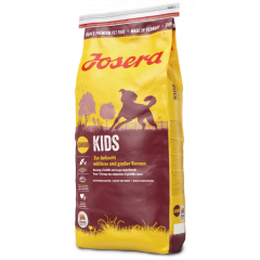 Сухий корм для цуценят та юніорів середніх і великих порід JOSERA Kids (домашня птиця), 15 кг