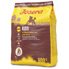 Сухий корм для цуценят та юніорів середніх і великих порід JOSERA Kids (домашня птиця), 900 г