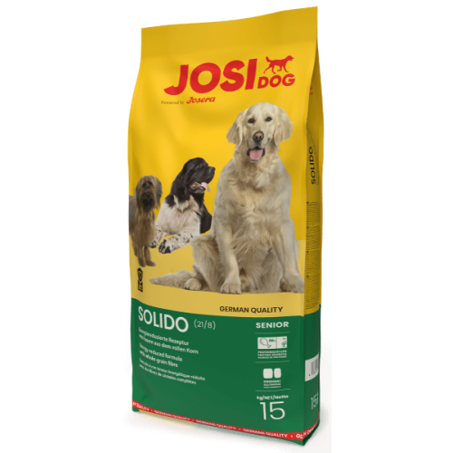 Сухий корм для собак похилого віку JOSERA JosiDog Solido (домашня птиця), 15 кг