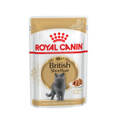 Вологий корм для дорослих котів ROYAL CANIN BRITISH SHORTHAIR ADULT 85г x 12 шт.